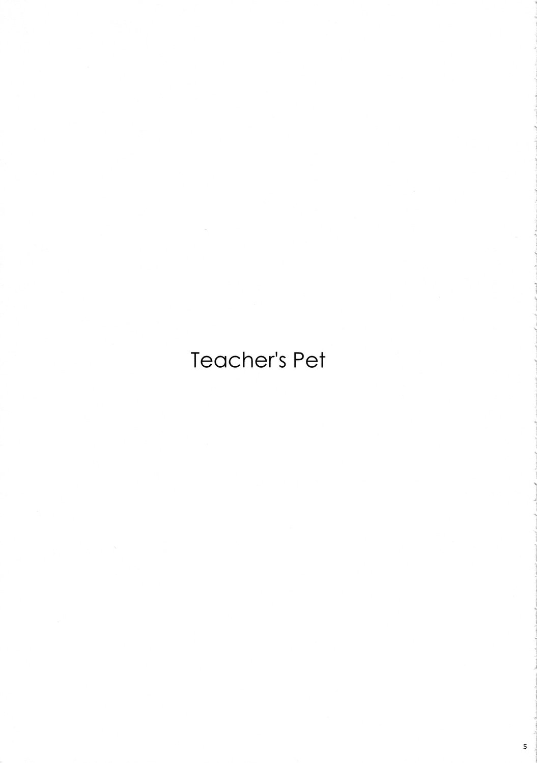 (C81) [r.i.s factory (るしゅーと)] Teacher's Pet (けいおん!) [中国翻訳]