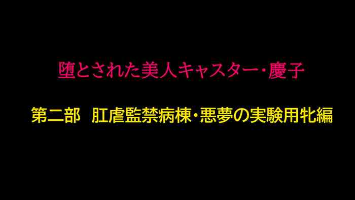 [納屋] 堕とされた美人キャスター・慶子 第二部 肛虐監禁病棟・悪夢の実験用牝編
